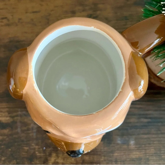 Christmas|Collectible Target Ceramic “Pug Mug” for the Holidays Cocoa Coffee NEW - Picture 3 of 3